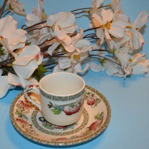 Johnson Brother's Indian Tree Cup and Saucer